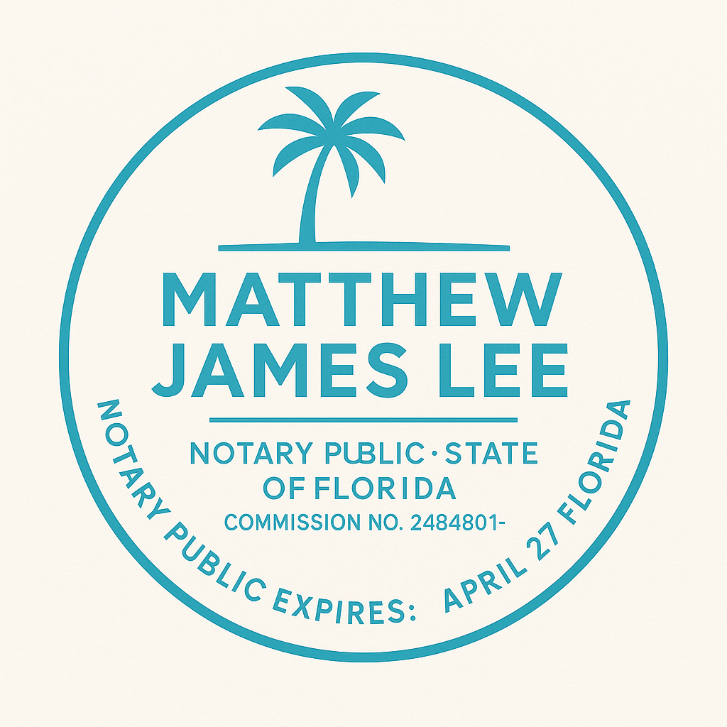 Official Notary Seal
